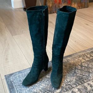 Calvin Klein Velvet Boot